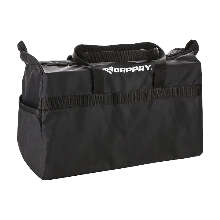Equipment bag for helpers, black
