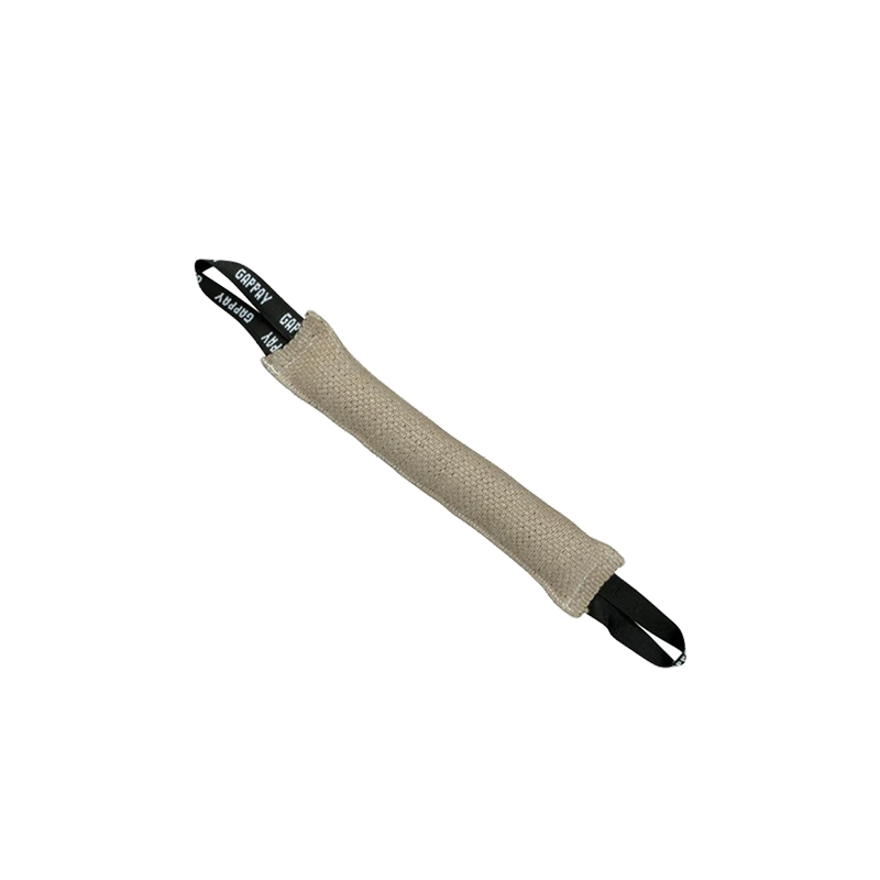 Stitched tug, jute, 7x50 cm, 2 handles