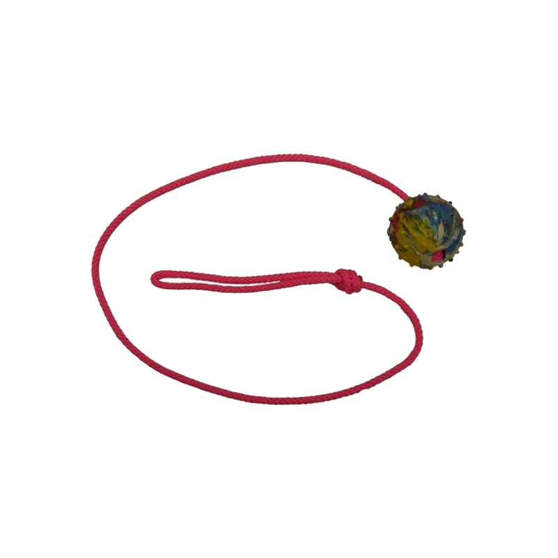 Ball, 6 cm, with 100 cm string