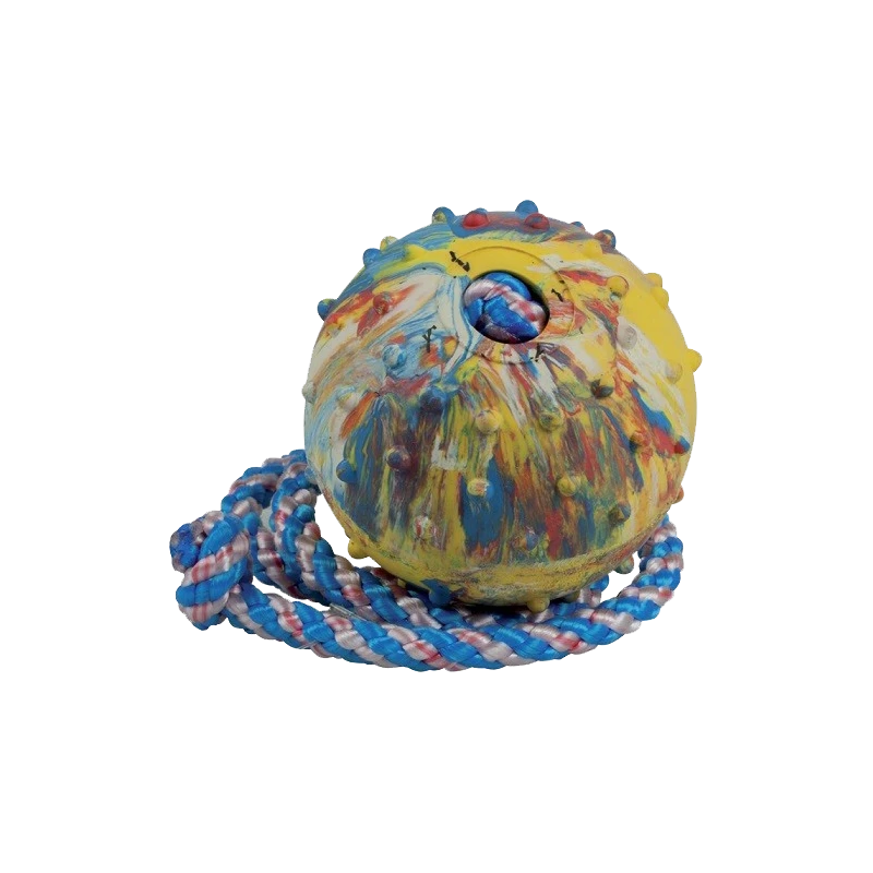 Ball, 6 cm, with 50 cm string