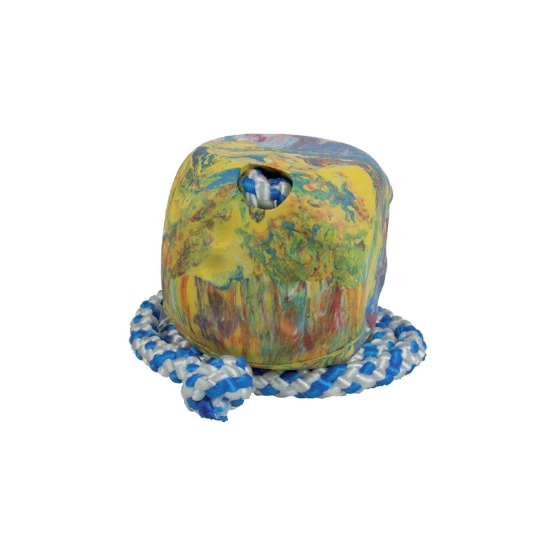 Dice, 6 cm, with 50 cm string