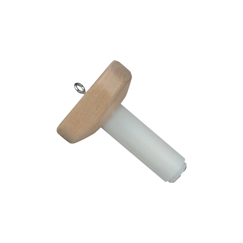 Magnetic dumbbell head with nylon middle